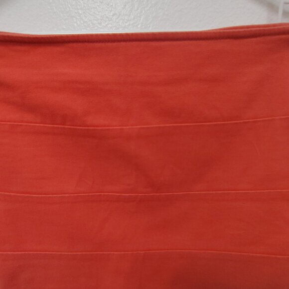 Volcom Orange Fitted Skirt – Size 5 – Cotton Blend - Picture 4 of 14
